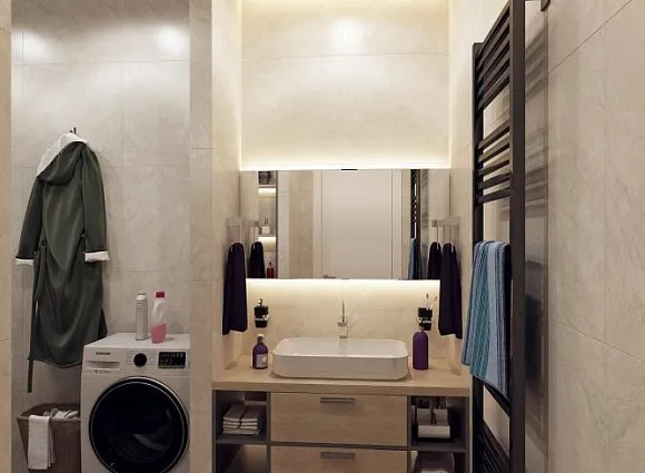 Дизайн-проект 2-комнатной квартиры 70.20 кв.м по адресу: Москва, поселение Десеновское, улица Андерсена, дом 13