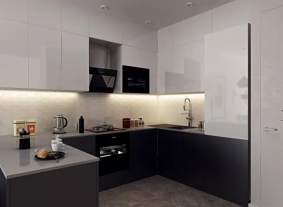 Дизайн-проект 1-комнатной квартиры в ЖК Рассказово_5 Дизайн-проект 1-комнатной квартиры в ЖК Рассказово