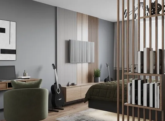 Дизайн трехкомнатной квартиры по адресу: улица Полярная, дом 32, корпус 3