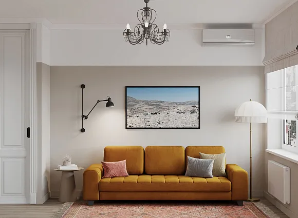 Дизайн квартиры-студии по адресу: проспект Магеллана, дом 3