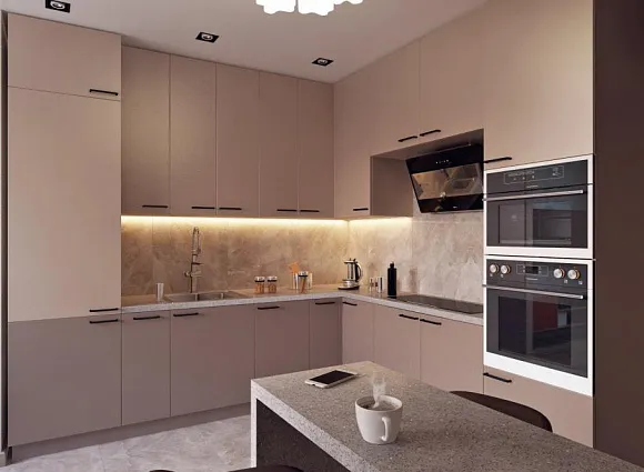 Дизайн-проект 2-комнатной квартиры 67,25 кв.м по адресу: Москва, улица Старокрымская, дом 15, корпус 1