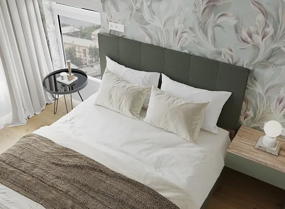 Дизайн двухкомнатной квартиры по адресу: улица Бартеневская, дом 18, корпус 1