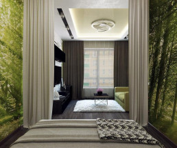 Дизайн-проект 1-комнатной квартиры 38.00 кв.м по адресу: Москва, ул. Александры Монаховой, д. 5, к. 2, застр. А101 Девелопмент, ЖК Зеленая Линия_2