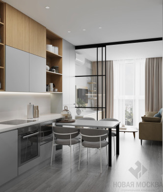 Дизайн однокомнатной квартиры по адресу: Прокшинский проспект, дом 7_0 Дизайн однокомнатной квартиры по адресу: Прокшинский проспект, дом 7_0