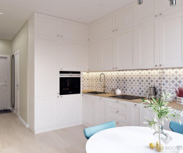 Дизайн квартиры 40 кв.м в ЖК Испанские кварталы_1