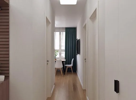 Дизайн-проект 2-комнатной квартиры 50,8 кв.м в ЖК Белые ночи_9 Дизайн-проект 2-комнатной квартиры 50,8 кв.м в ЖК Белые ночи