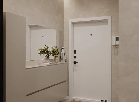 Дизайн трехкомнатной квартиры 88 кв.м в ЖК Скандинавия_5 Дизайн трехкомнатной квартиры 88 кв.м в ЖК Скандинавия