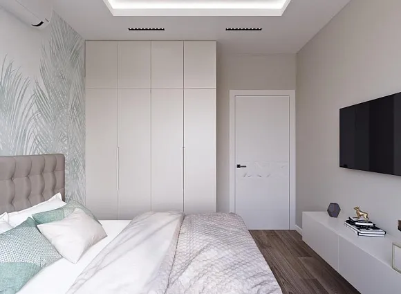 Дизайн 2-комнатной квартиры 60 кв.м в ЖК Скандинавия