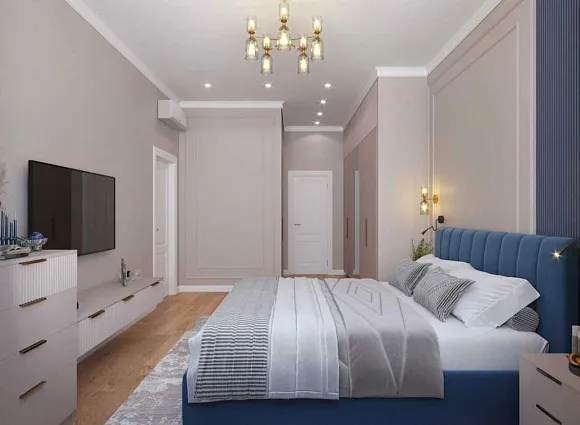 Дизайн трехкомнатной квартиры по адресу: улица Эдварда Грига, дом 17