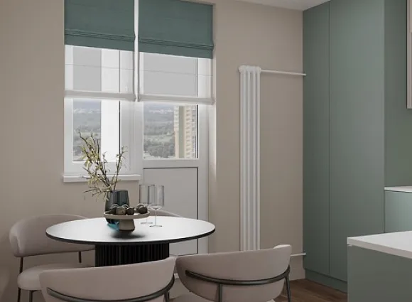 Дизайн трехкомнатной квартиры по адресу: улица Полярная, дом 32, корпус 3