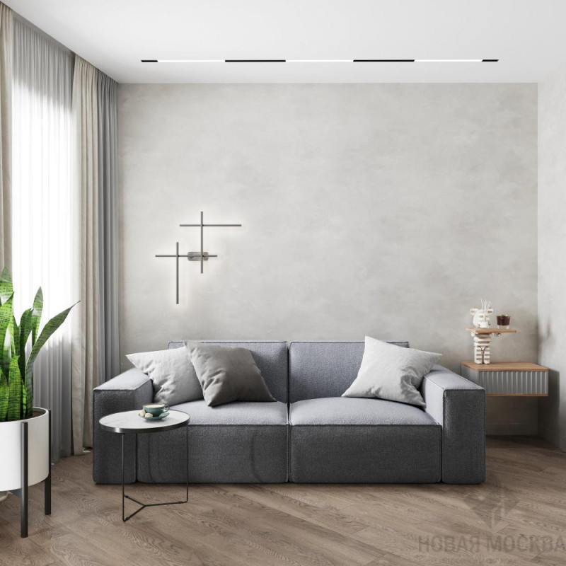 Дизайн квартиры 46 кв. м в ЖК Крылья_5 Дизайн квартиры 46 кв. м в ЖК Крылья_5