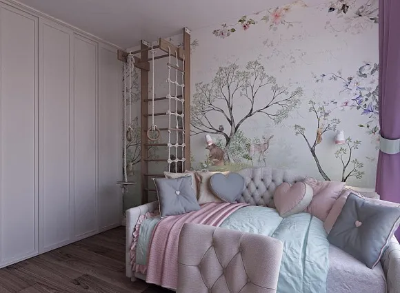 Дизайн 2-комнатной квартиры 60 кв.м в ЖК Скандинавия