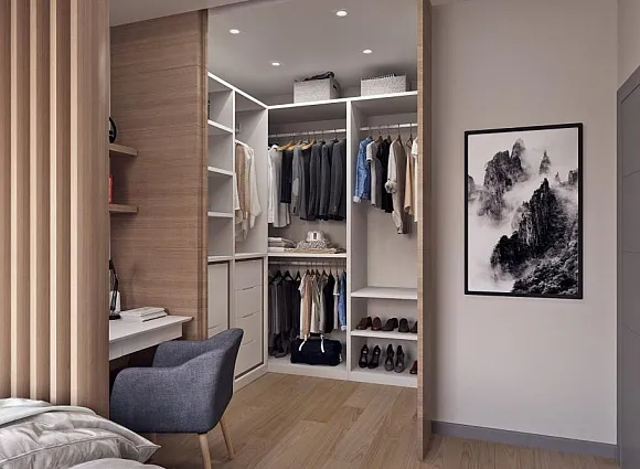 Дизайн квартиры 43 кв.м в ЖК Лесопарковый_11 Дизайн квартиры 43 кв.м в ЖК Лесопарковый