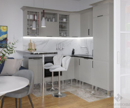 Дизайн квартиры 60 кв.м в ЖК Скандинавия_1