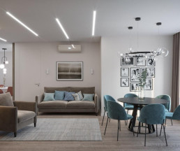 Дизайн-проект квартиры 80 кв.м в ЖК Аннино парк_1