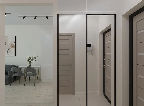 Дизайн однокомнатной квартиры по адресу: улица Эдварда Грига, дом 17