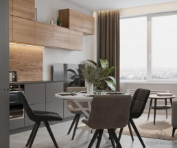 Дизайн трехкомнатной квартиры 88 кв.м в ЖК Скандинавия_2