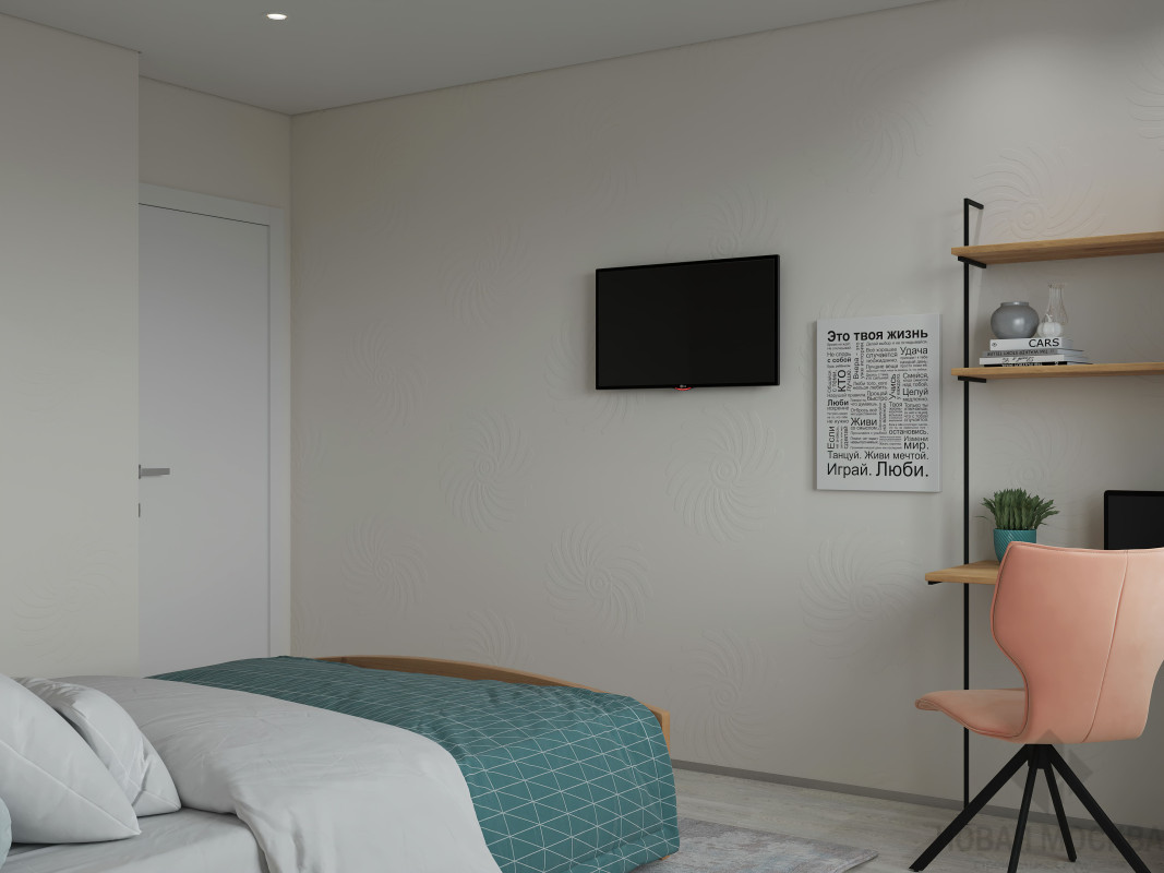 Дизайн двухкомнатной квартиры по адресу ул. Куусинена, 12_16 Дизайн двухкомнатной квартиры по адресу ул. Куусинена, 12_16