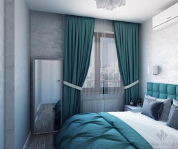 Дизайн-проект 1-комнатной квартиры 41.00 кв.м по адресу: Кронштадтский бул., д. 6, к. 3_1