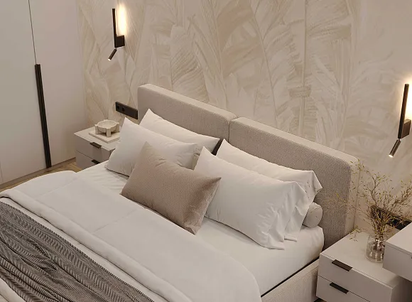 Дизайн трехкомнатной квартиры по адресу: улица Эдварда Грига, дом 9, корпус 3