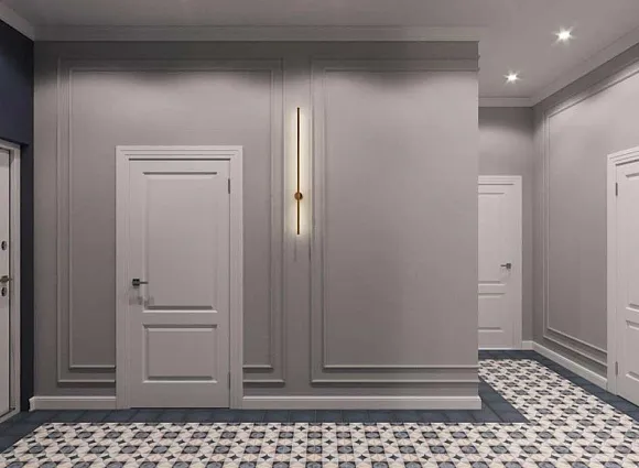 Дизайн трехкомнатной квартиры по адресу: улица Эдварда Грига, дом 17