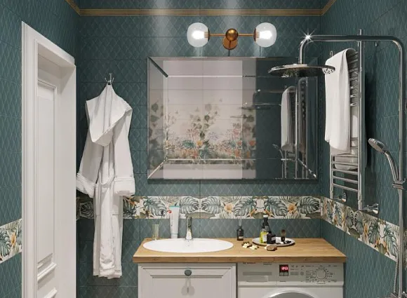 Дизайн-проект квартиры 40 кв.м в ЖК Поколение