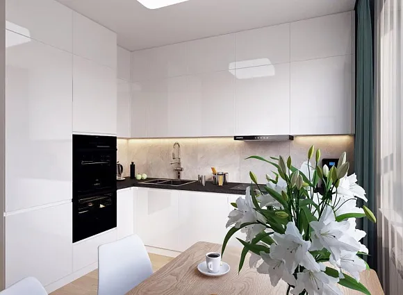 Дизайн-проект 2-комнатной квартиры 50,8 кв.м в ЖК Белые ночи_4 Дизайн-проект 2-комнатной квартиры 50,8 кв.м в ЖК Белые ночи