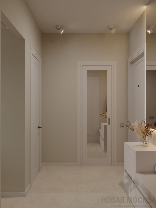 Дизайн однокомнатной квартиры по адресу: поселок Заречье, Мещерский бульвар, дом 2_3 Дизайн однокомнатной квартиры по адресу: поселок Заречье, Мещерский бульвар, дом 2_3