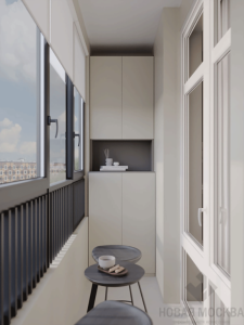 Пять идей хранения на лоджии