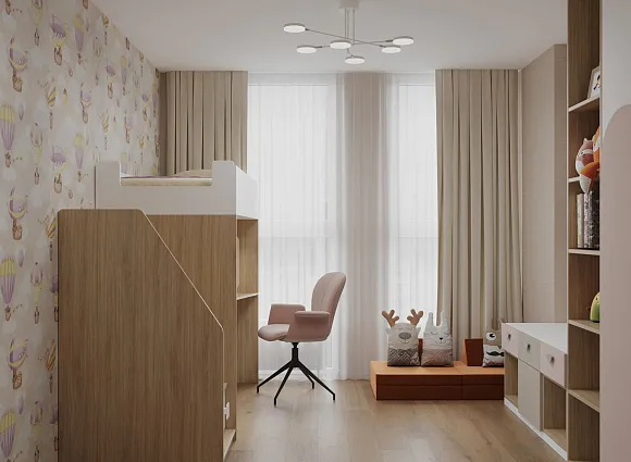 Дизайн двухкомнатной квартиры по адресу: улица Бартеневская, дом 18, корпус 1