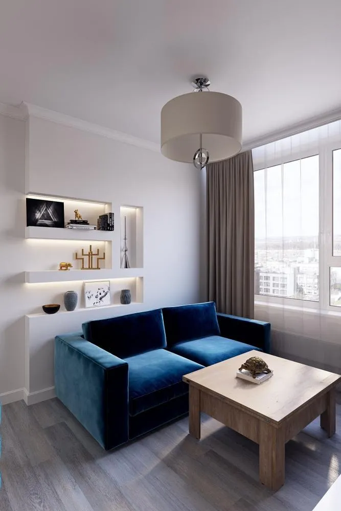 Дизайн двухкомнатной квартиры в ЖК Новая звезда_3 Дизайн двухкомнатной квартиры в ЖК Новая звезда