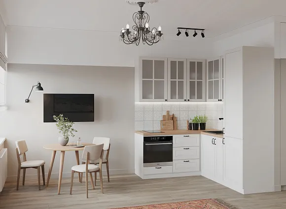 Дизайн квартиры-студии по адресу: проспект Магеллана, дом 3