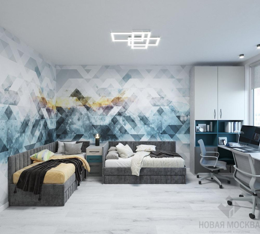 Дизайн-проект трехкомнатной квартиры по адресу ул. Родниковая, 30/3_14 Дизайн-проект трехкомнатной квартиры по адресу ул. Родниковая, 30/3_14