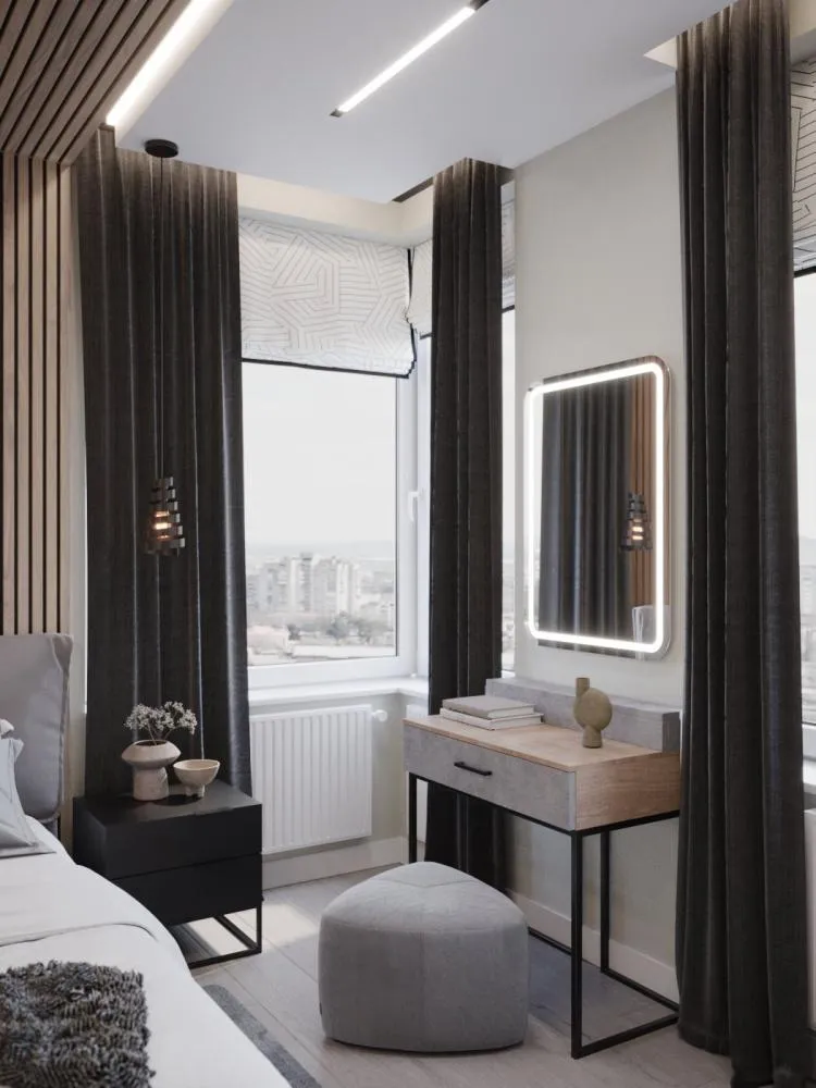 Дизайн 2-комнатной квартиры в ЖК Новая звезда_17 Дизайн 2-комнатной квартиры в ЖК Новая звезда