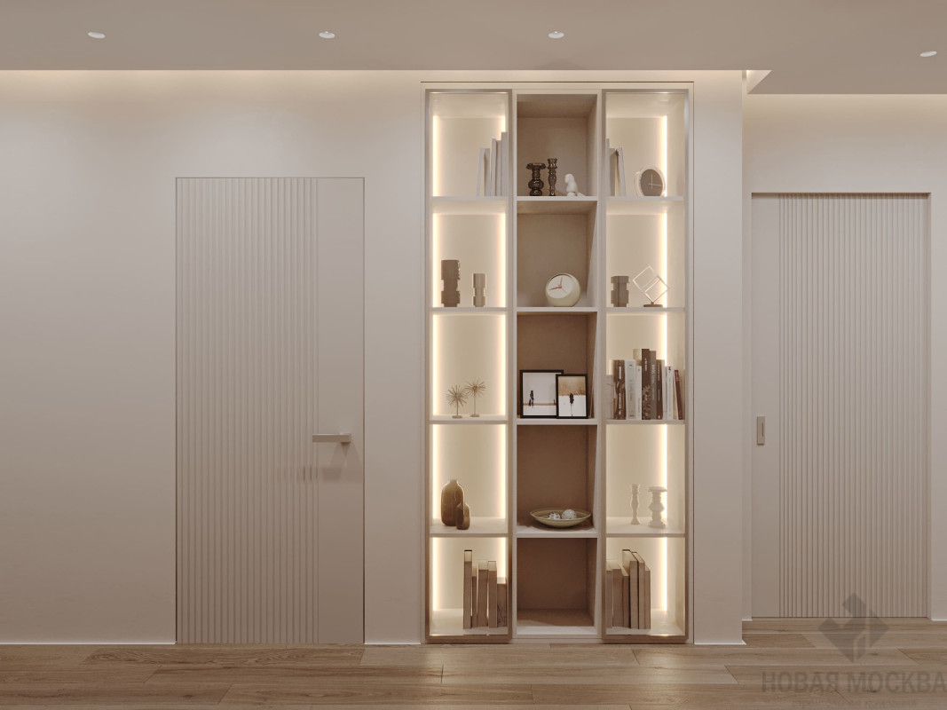 Дизайн двухкомнатной квартиры по адресу: улица Василия Аксенова, дом 2_28 Дизайн двухкомнатной квартиры по адресу: улица Василия Аксенова, дом 2_28