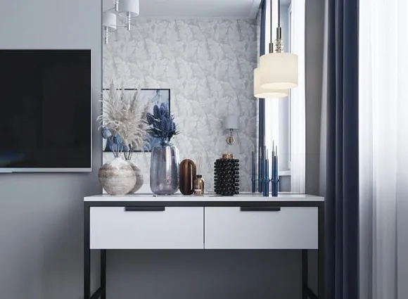 Дизайн 2-комнатной квартиры 65 кв.м в ЖК Скандинавия_10 Дизайн 2-комнатной квартиры 65 кв.м в ЖК Скандинавия