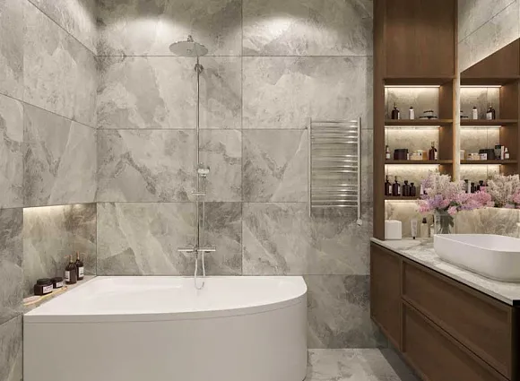 Дизайн трехкомнатной квартиры по адресу: улица Эдварда Грига, дом 17