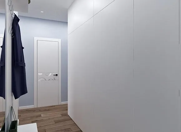 Дизайн 2-комнатной квартиры 60 кв.м в ЖК Скандинавия