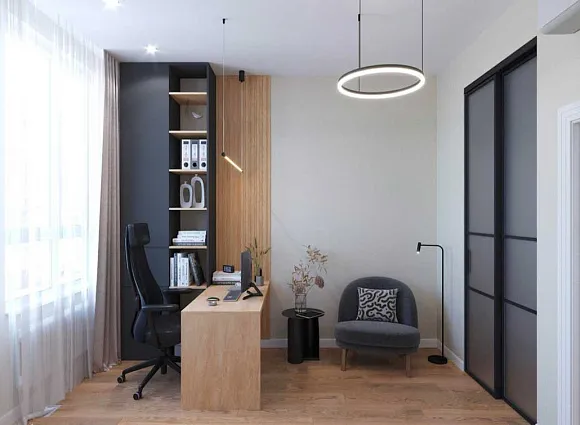 Дизайн трехкомнатной квартиры по адресу: улица Эдварда Грига, дом 17