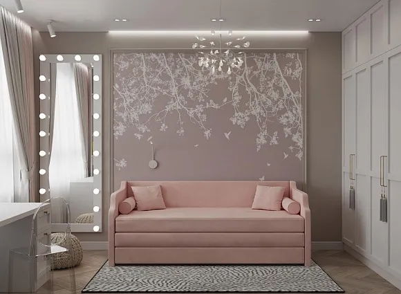 Дизайн квартиры 85 кв. м в ЖК Белые ночи_22 Дизайн квартиры 85 кв. м в ЖК Белые ночи