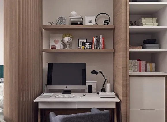 Дизайн квартиры 43 кв.м в ЖК Лесопарковый_10 Дизайн квартиры 43 кв.м в ЖК Лесопарковый