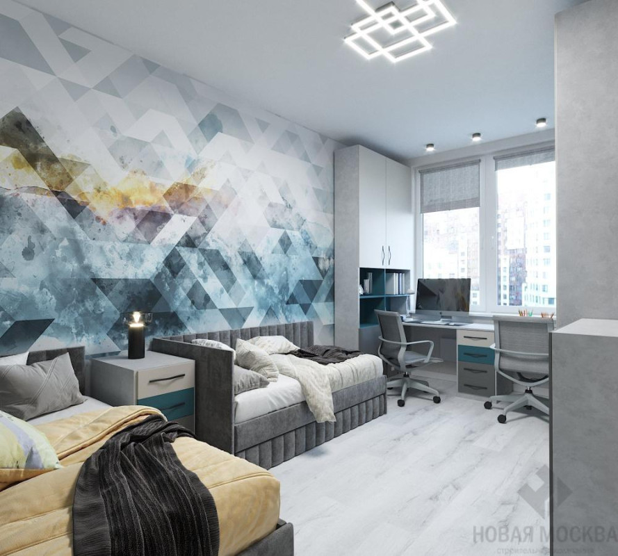 Дизайн-проект трехкомнатной квартиры по адресу ул. Родниковая, 30/3_16 Дизайн-проект трехкомнатной квартиры по адресу ул. Родниковая, 30/3_16