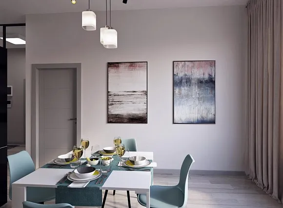 Дизайн-проект 1-комнатной квартиры в ЖК Символ_3 Дизайн-проект 1-комнатной квартиры в ЖК Символ