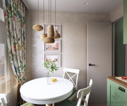 Дизайн квартиры 42 кв. м в Люблино_2