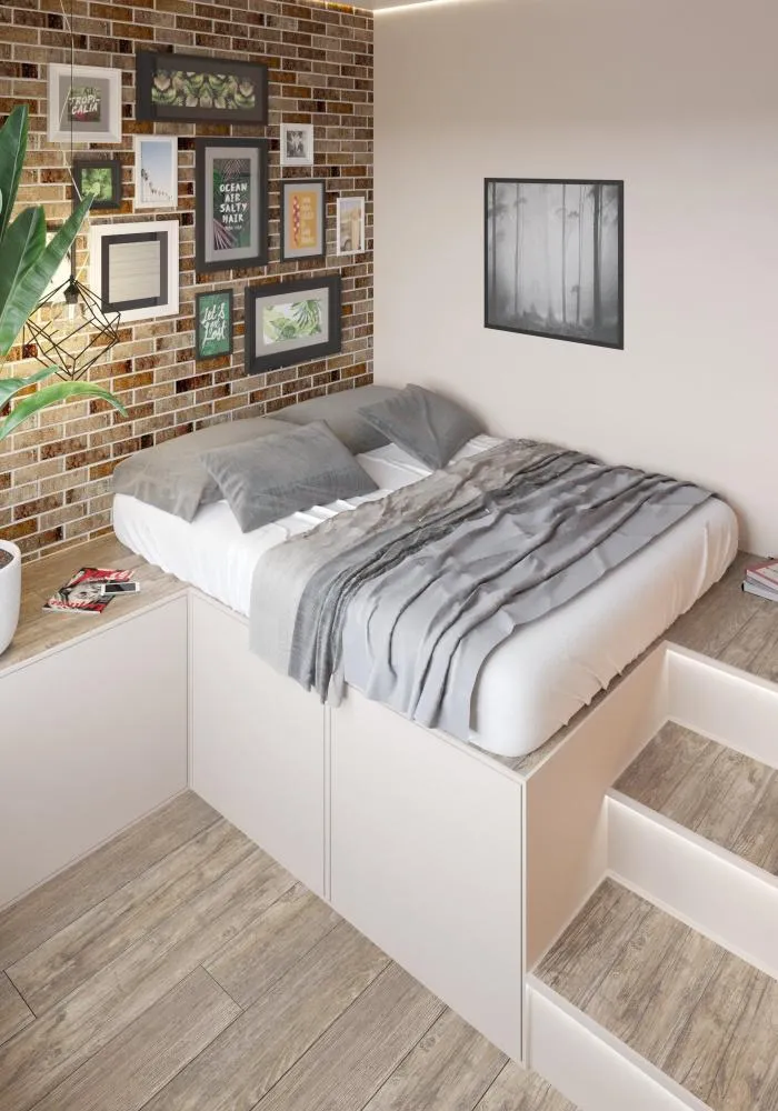 Дизайн однокомнатной квартиры 40 кв. м в ЖК Невский_10 Дизайн однокомнатной квартиры 40 кв. м в ЖК Невский