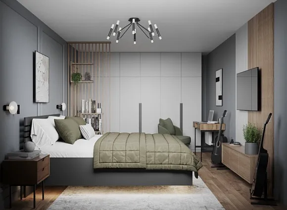 Дизайн трехкомнатной квартиры по адресу: улица Полярная, дом 32, корпус 3