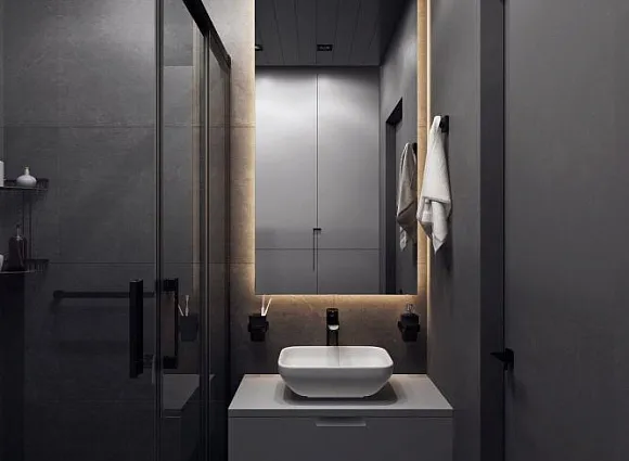 Дизайн двухкомнатной квартиры 59 кв.м в ЖК Скандинавия_23 Дизайн двухкомнатной квартиры 59 кв.м в ЖК Скандинавия