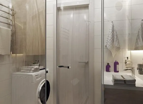 Дизайн-проект 1-комнатной квартиры 41.30 кв.м по адресу: г. Москва, пос. Внуковское, дер. Рассказовка, бул. Андрея Тарковского, д 5