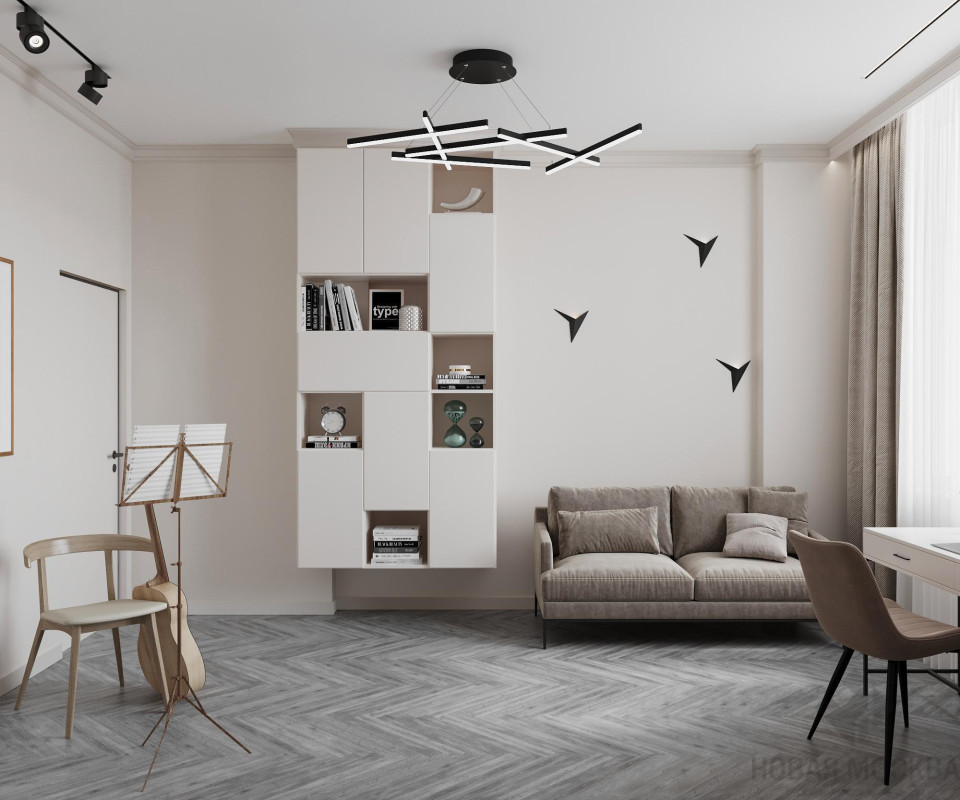 Дизайн трехкомнатной квартиры по адресу ул. Эдварда Грига, дом 17_13 Дизайн трехкомнатной квартиры по адресу ул. Эдварда Грига, дом 17_13