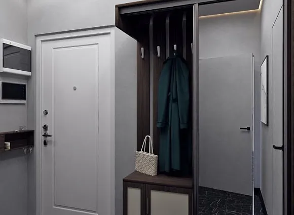 Дизайн двухкомнатной квартиры 59 кв.м в ЖК Скандинавия_16 Дизайн двухкомнатной квартиры 59 кв.м в ЖК Скандинавия